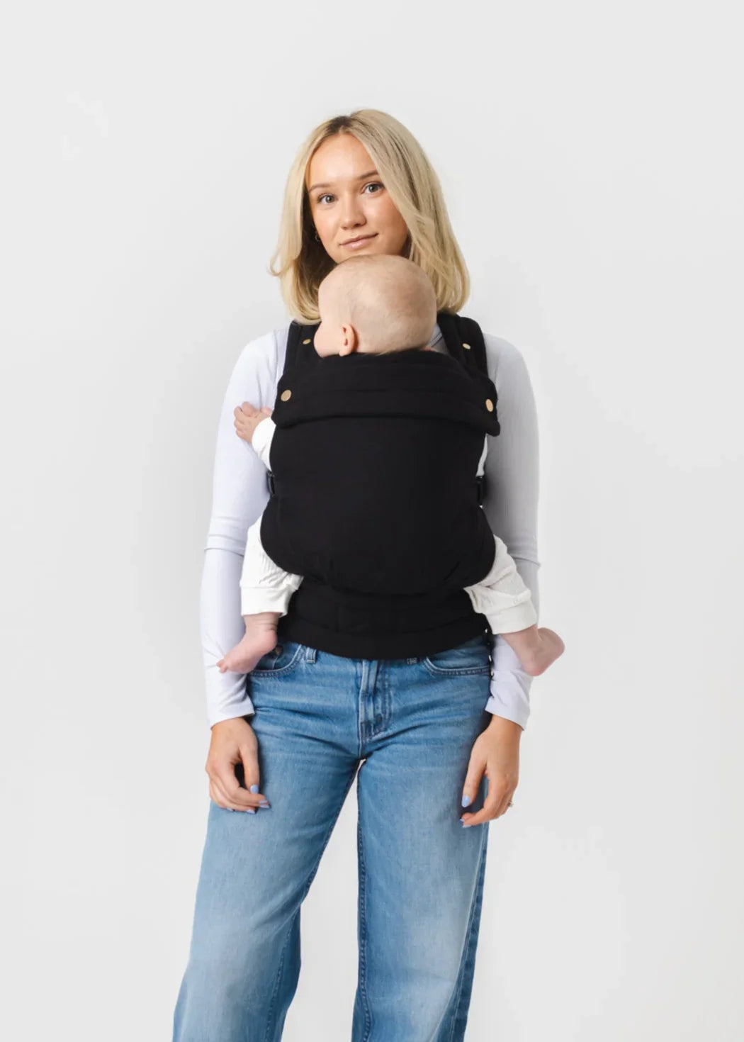 Porte-bébé Jacquard Noir