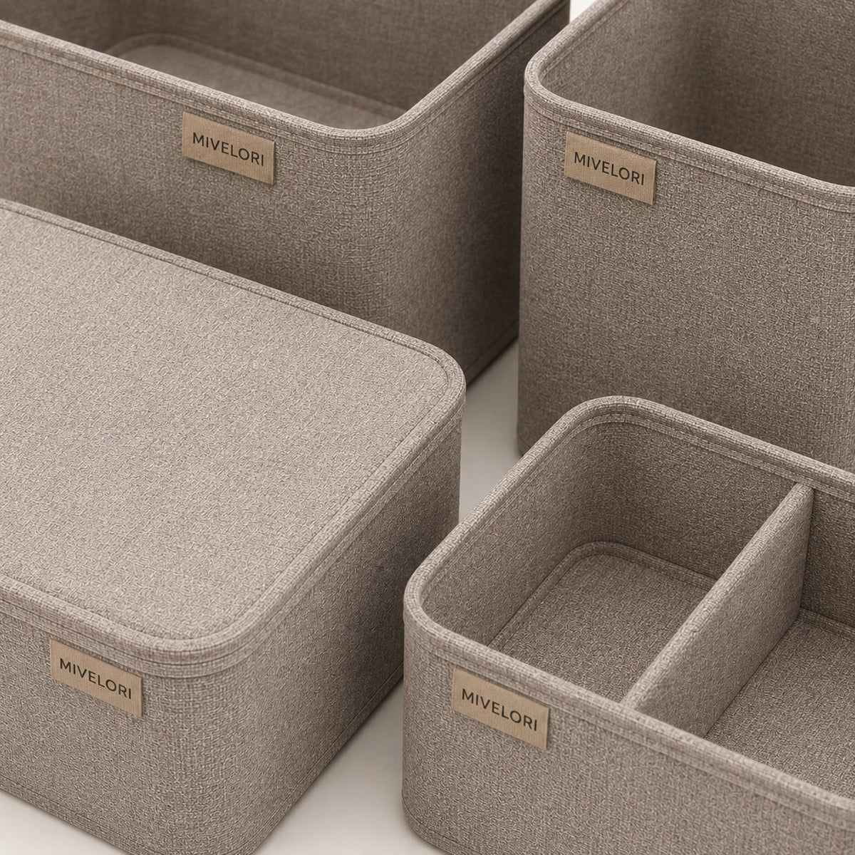 MIVELORI Kleiderschrank-Organizer, 4-teilig