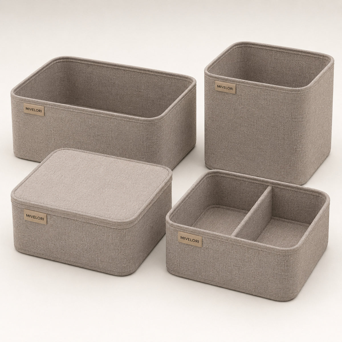 MIVELORI Kleiderschrank-Organizer, 4-teilig