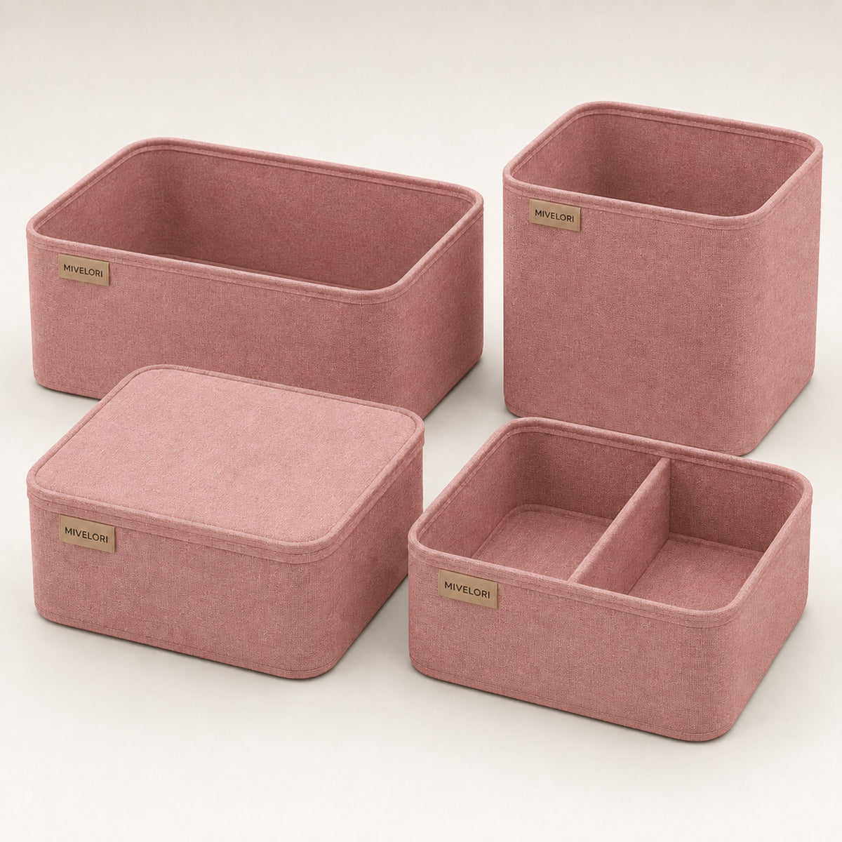 MIVELORI Kleiderschrank-Organizer, 4-teilig