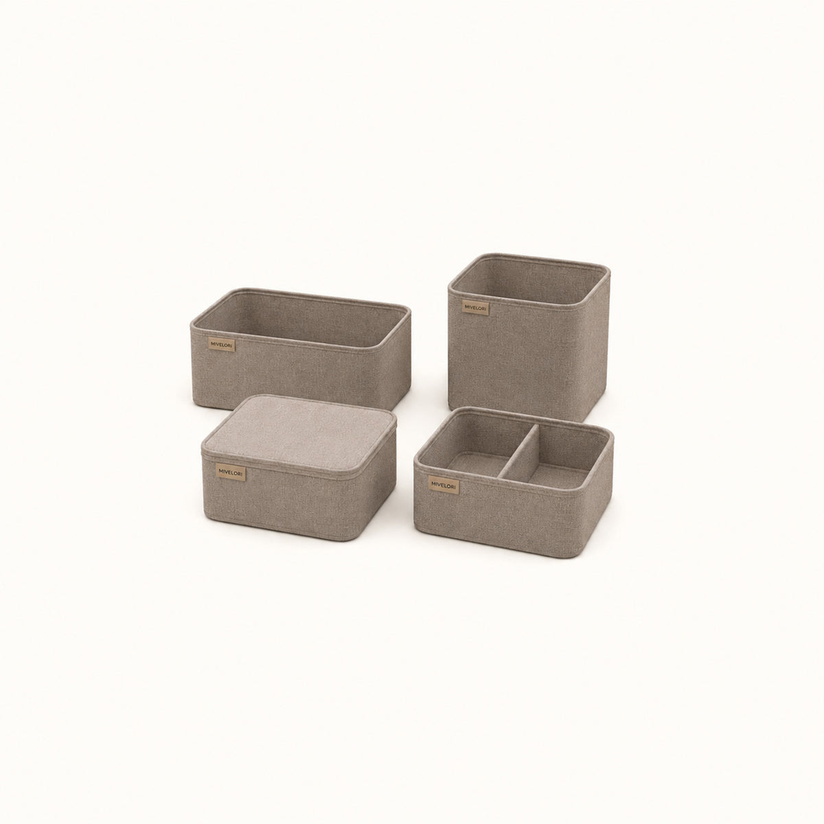 MIVELORI Kleiderschrank-Organizer, 4-teilig