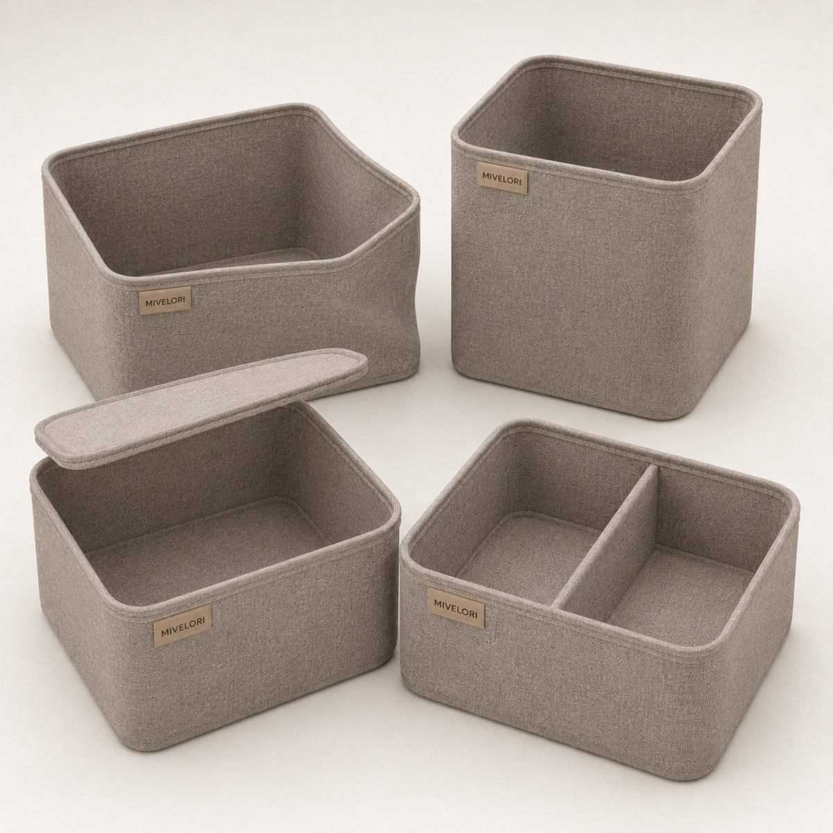 MIVELORI Kleiderschrank-Organizer, 4-teilig