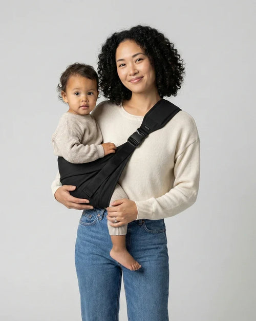 Écharpe de portage VertiBaby — Noir Uni