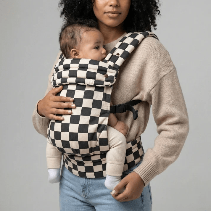Porte-bébé Damier Noir & Blanc
