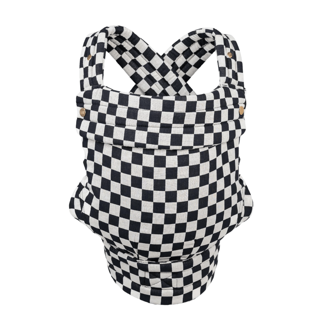 Porte-bébé Damier Noir & Blanc